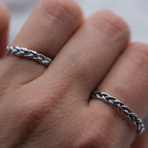 Anillo Mini trenza