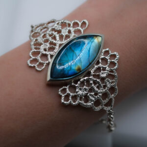 Pulsera encaje Labradorita