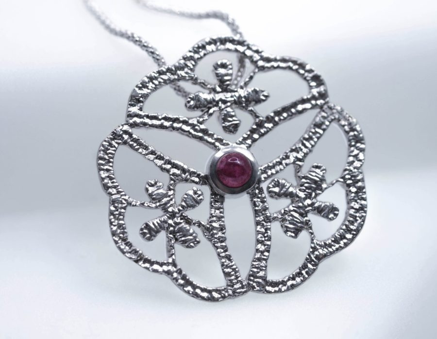 Colgante trio floral