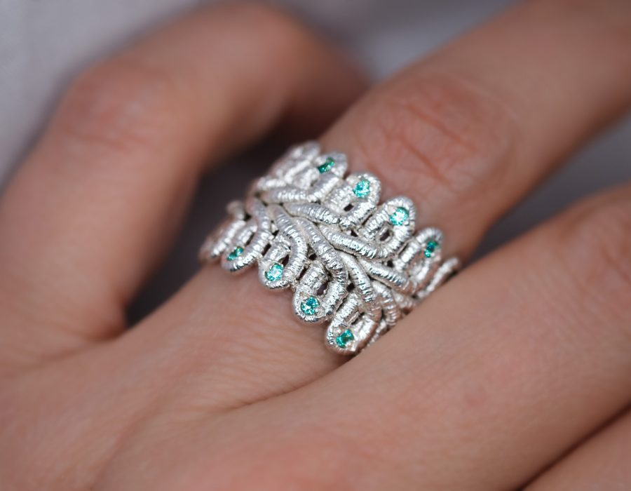 Anillo Millepietre Grande SWAROSKI