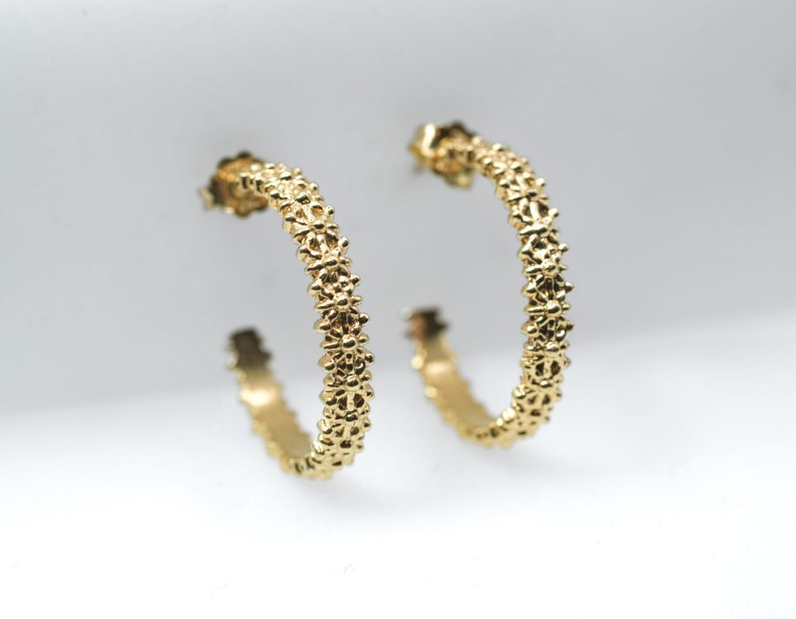 Argollas sardas doradas