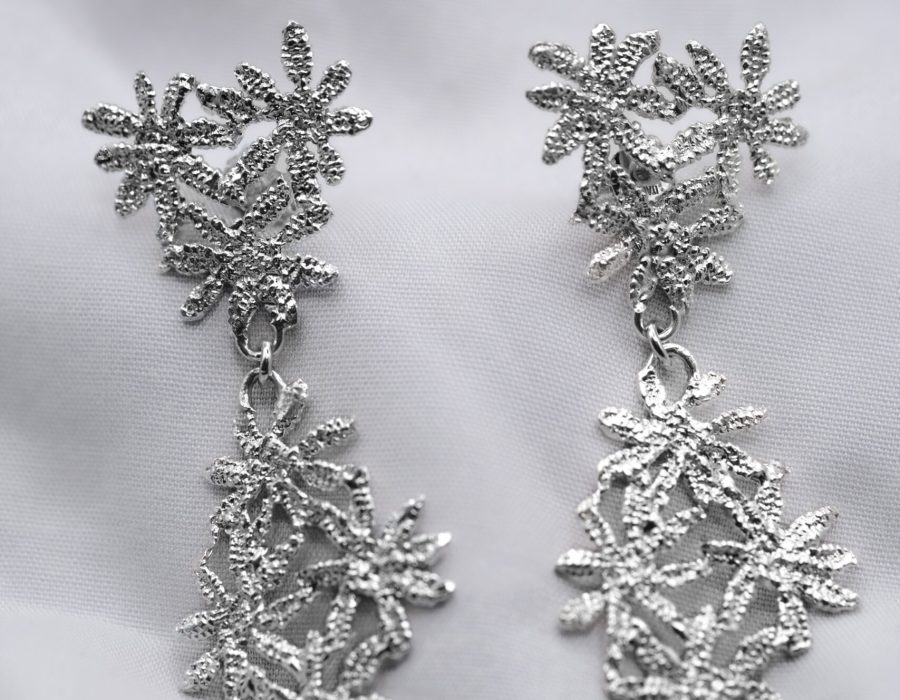 Aros flores naveta XL