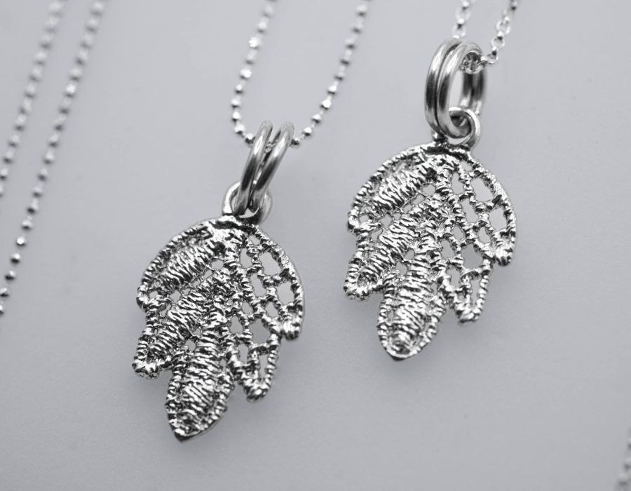 Colgante Hoja de encaje